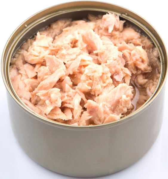 Canned Tuna Flake — Stock Photo, Image