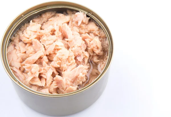 Konserverad tonfisk flake — Stockfoto