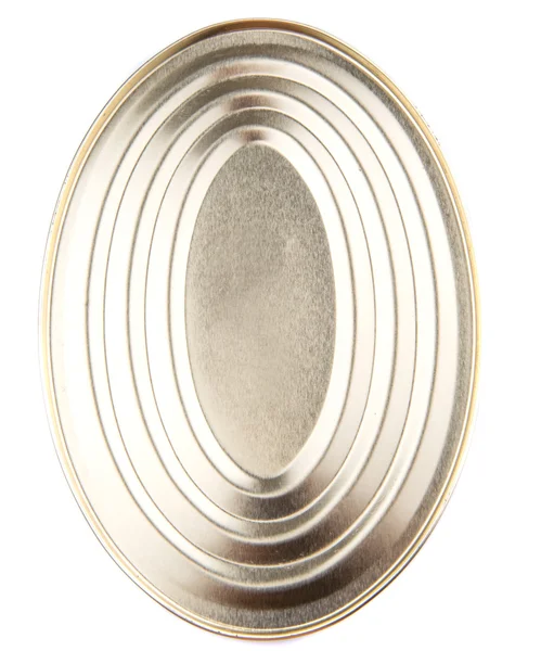 Oval Shape Tin Can — Stock Photo, Image