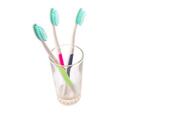 bir cam diş fırçası