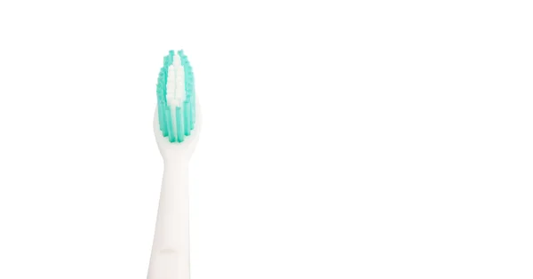 Zahnbürste Auf Weißem Hintergrund — Stockfoto