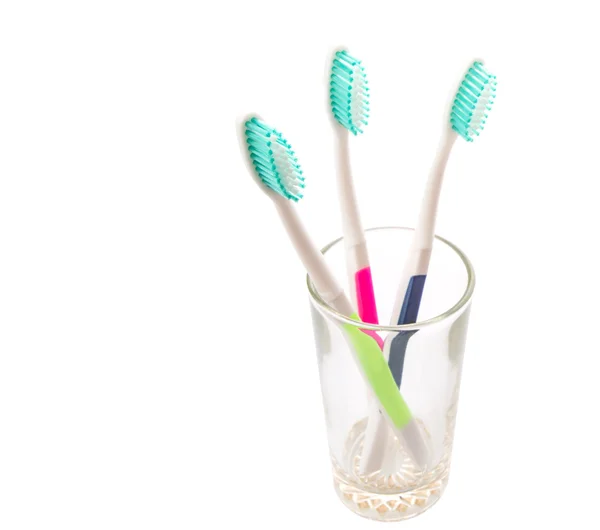 Toothbrush In A Glass — Stock Photo, Image