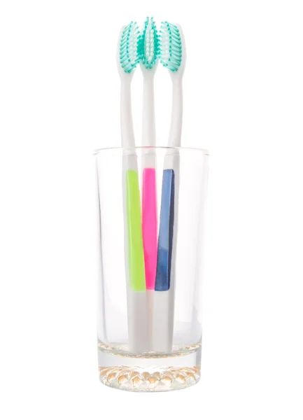 Toothbrush In A Glass — Stock Photo, Image