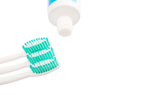 Toothbrush and Toothpaste — Stock Photo, Image