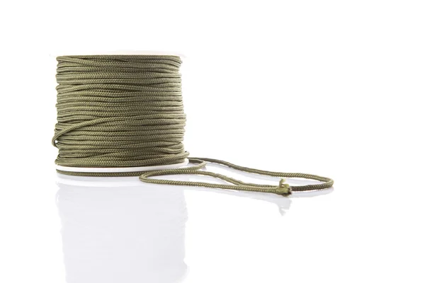 Zelený kabel para — Stock fotografie