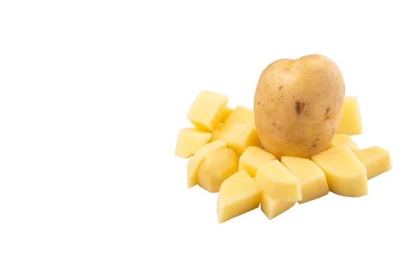 Chopped Potato — Stock Photo, Image