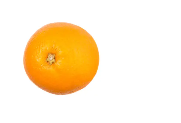 Orange Frukter Över Vit Bakgrund — Stockfoto