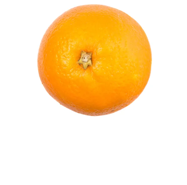 Orange Frukter Över Vit Bakgrund — Stockfoto