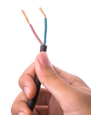 Elektrik telleri Holding maruz
