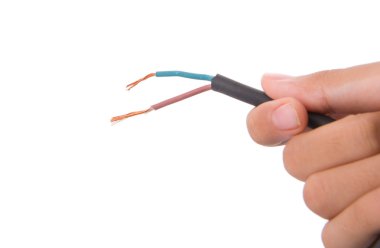 Elektrik telleri Holding maruz