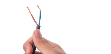 Elektrik telleri Holding maruz