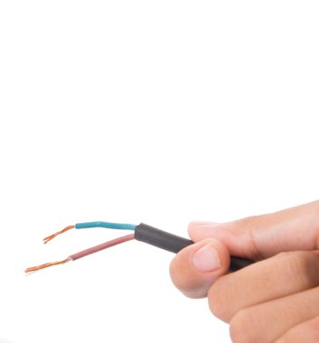 Elektrik telleri Holding maruz