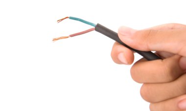 Elektrik telleri Holding maruz