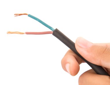Elektrik telleri Holding maruz