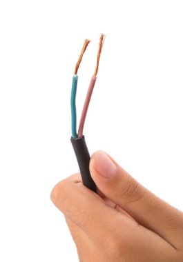 Elektrik telleri Holding maruz