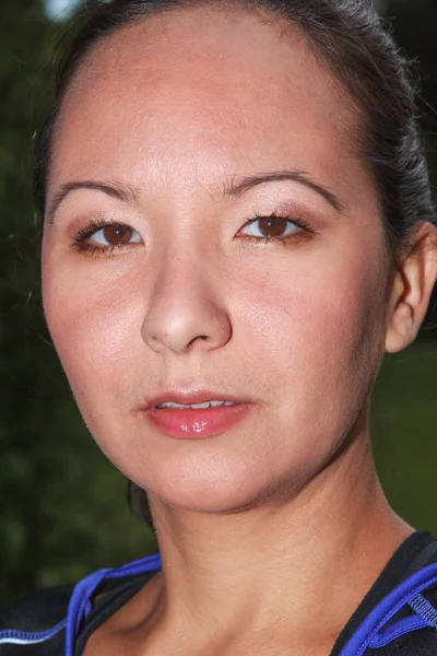 Portrait of a Siberian woman — Stock Photo, Image