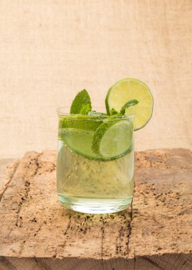 limon ve nane ile içmek