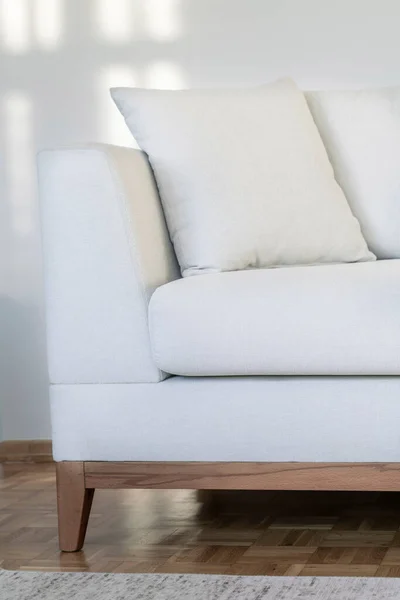 Sessel Kissen Nahaufnahme Auf Einem Sofa Oder Sofa Oder Sessel — Stockfoto