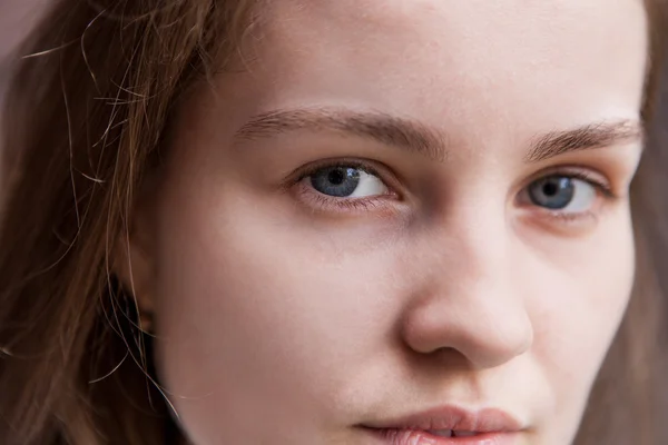 Close-up portrait of woman eyes — Stock Photo, Image