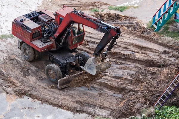 Old excavator — Stock Photo, Image