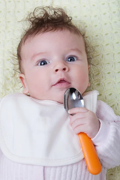 Portrait of little girl — Stock Photo, Image