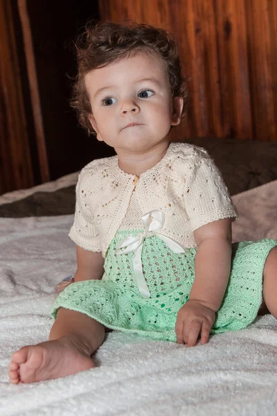 Portrait of little girl — Stock Photo, Image