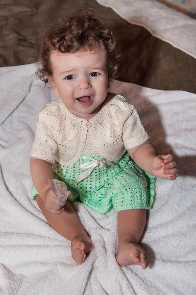 Portrait of little girl — Stock Photo, Image