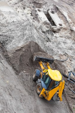 zemin kazma buldozer