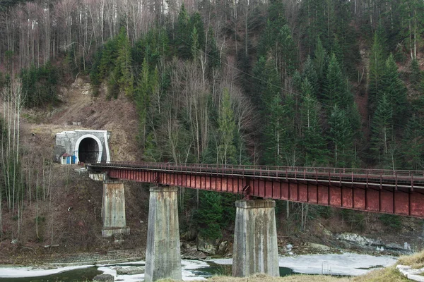 Oude spoorbrug — Stockfoto