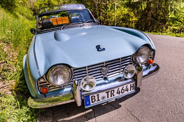 Schieder Schwalenberg Renânia Norte Vestefália Alemanha Maio 2022 Classic Car — Fotografia de Stock