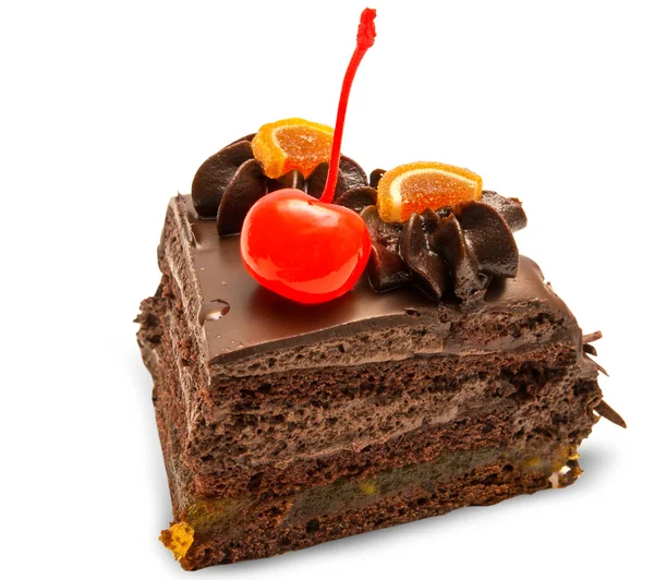 Torta al cioccolato — Foto Stock