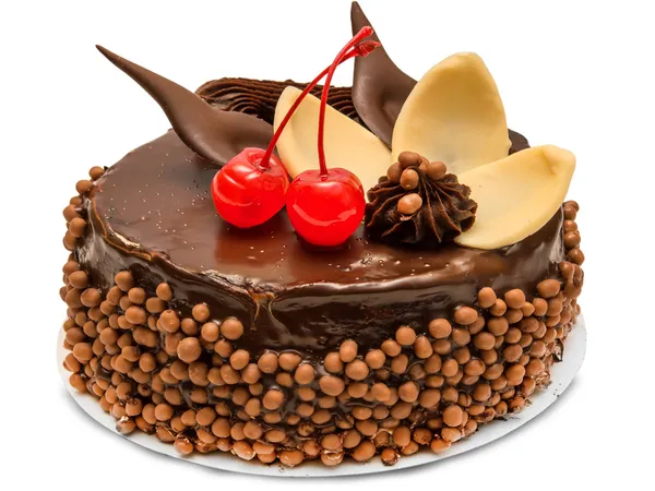 Torta al cioccolato Immagine Stock