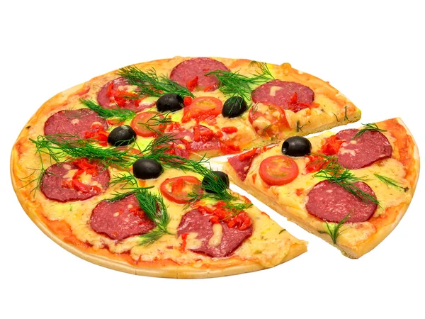 Pizza — Fotografia de Stock