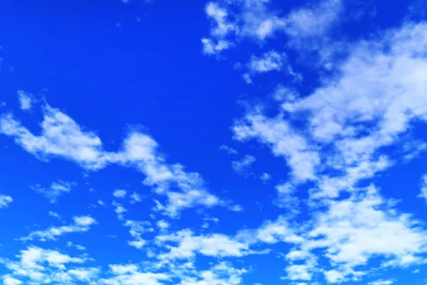 Blue sky with clouds — Stock Photo, Image