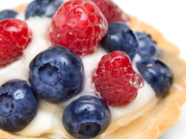 pasta beyaz arkaplanda izole edildi