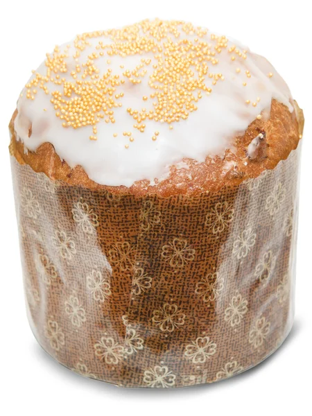 Cake isolated on white background — Stock Photo, Image