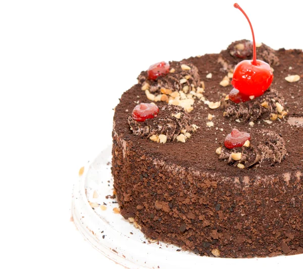 Bolo de chocolate — Fotografia de Stock