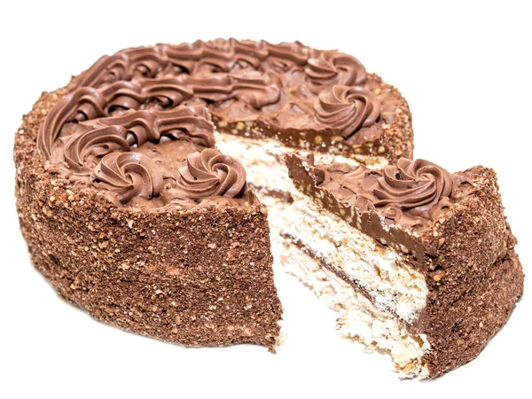 Bolo de chocolate — Fotografia de Stock