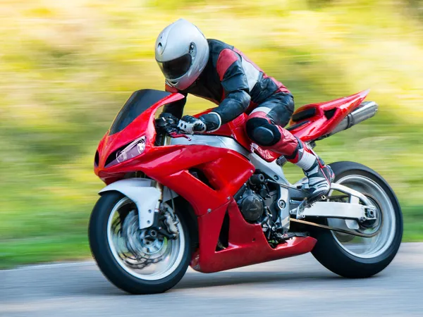 Motorradrennen — Stockfoto