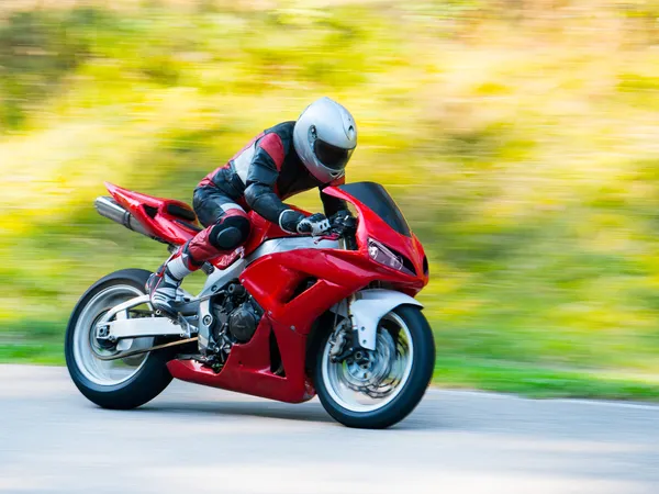 Motorradrennen — Stockfoto