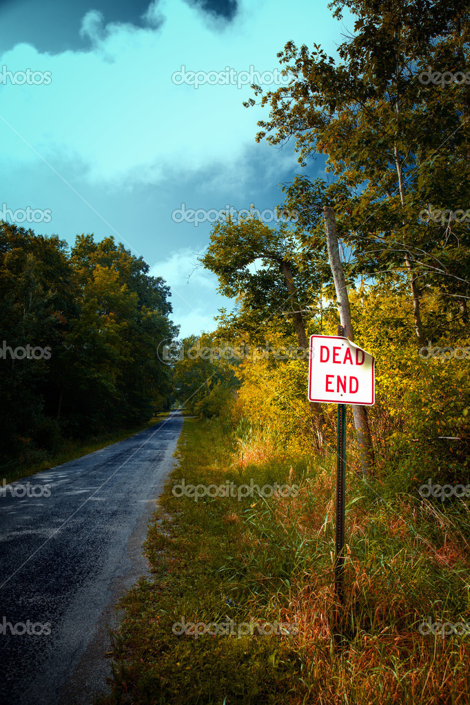 Dead End Stock Photo By C Mary981