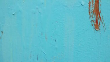abstract blue background. paint streaks. blue metal. blue color texture. blue abstract. brush marks. paint streaks. paint drops. Brush strokes of paint. Modern art. abstract art background.