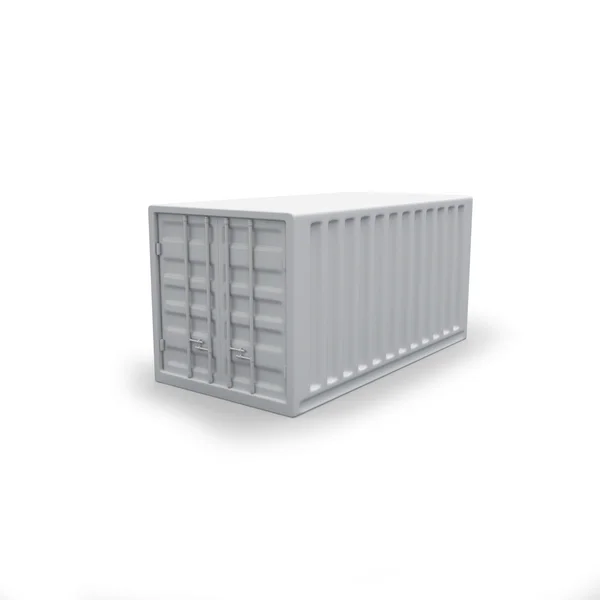 3D vykreslení kontejner samostatný — Stock fotografie
