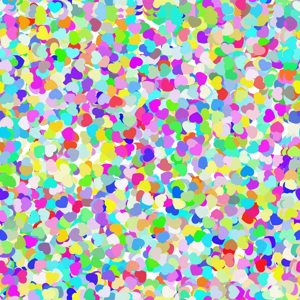Abstract Colorful Confetti Seamless Background — Stock Vector