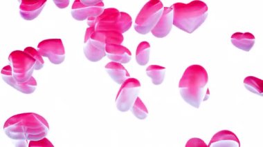 Sevgililer Günü Kalpleri Uçuyor 4K Ultra HD 3D Hazırlama