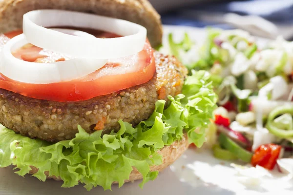 Tentação Veggie Burger — Fotografia de Stock