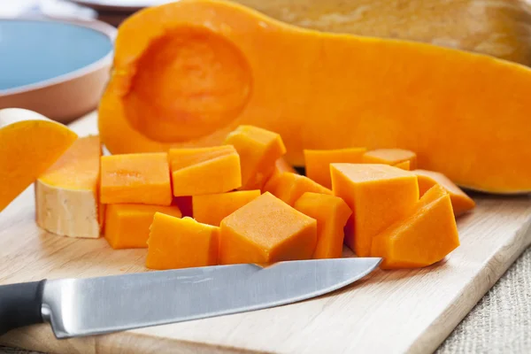 Cut Butternut — Stock Photo, Image