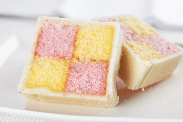 Battenberg Cakes — Stock Photo, Image