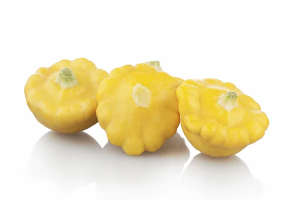 Drie pattypan — Stockfoto