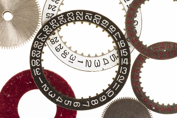 Date Rings and Cogs — Stock Photo, Image